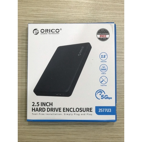 Hộp Ổ Cứng 2.5 Inch USB 3.0 Chính Hãng Orico -HDD BOX 2.5 USB 3.0