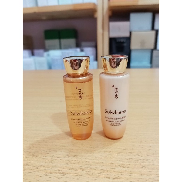 Cặp Nước Hoa Hồng và Sữa Dưỡng Nhân Sâm Sulwhasoo