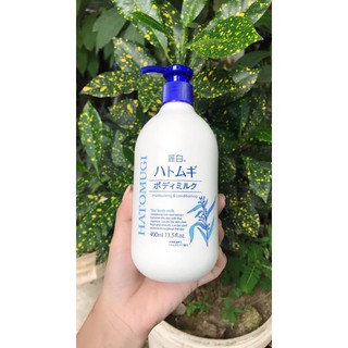 Sữa Dưỡng Da Body Ban Đêm Hatomugi The Body Milk (400ml)
