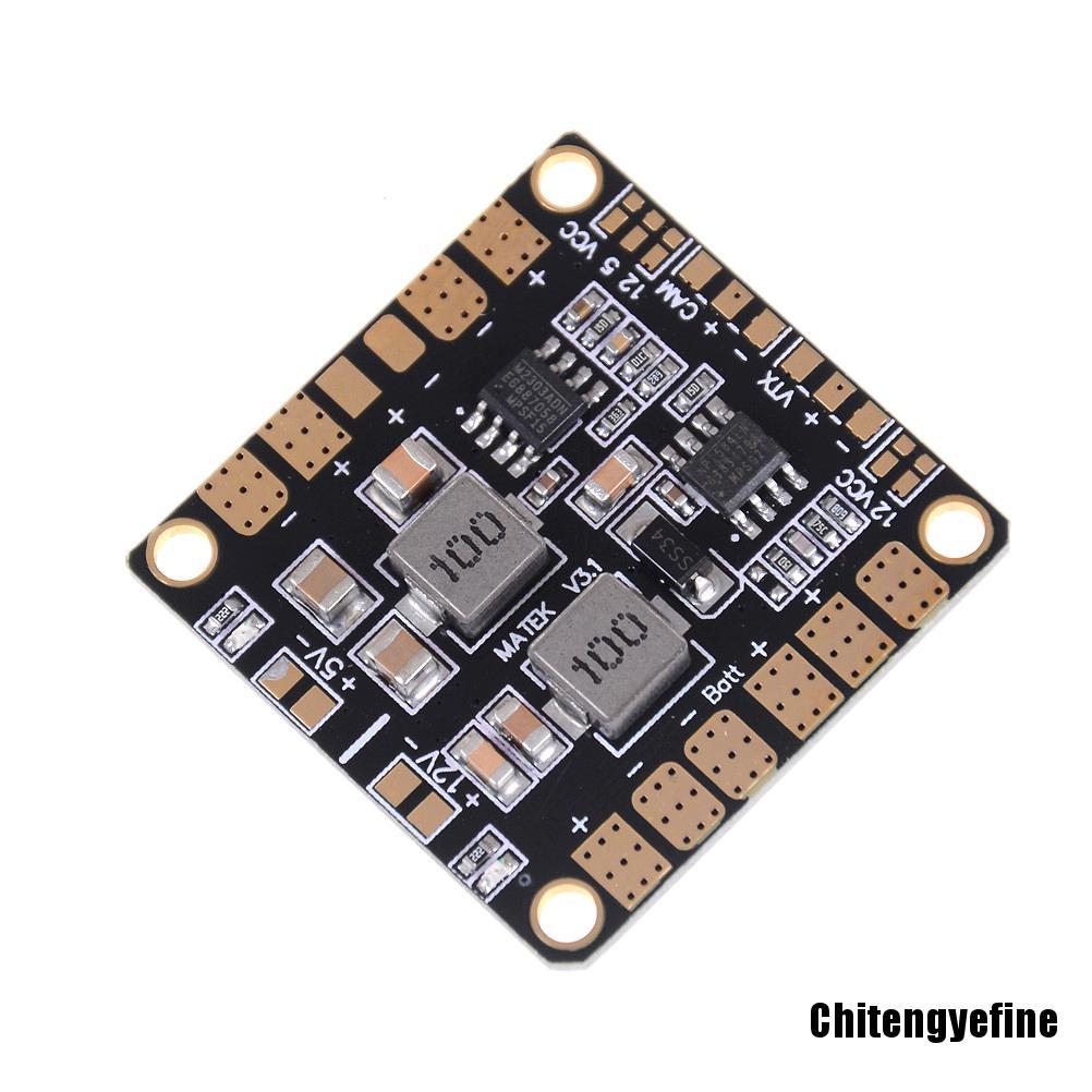 Bảng Mạch Phân Phối Nguồn Điện Pdb Với Bec 5v & 12v Cho Máy Bay Điều Khiển Fpv