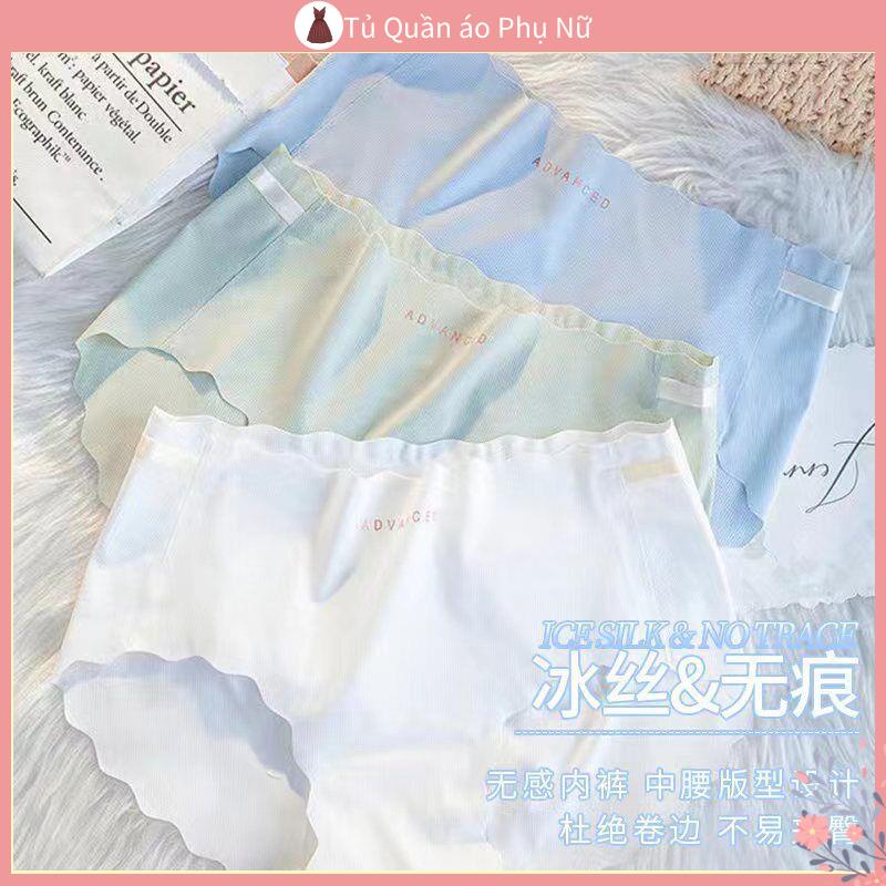 Qu gotn l cart n > Kh Ng vi Quần Lót Cotton Lụa Lạnh Mỏng Thoáng Khí Kháng Khuẩn Lưng Vừa Cho Nữ Sinh