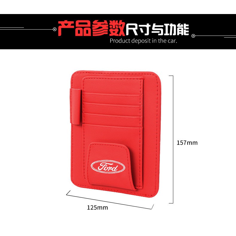 1 Kẹp Mắt Kính Trên Xe Hơi Cho Ford Mk2 Mk3 Mondeo Mk4 Ranger Everest Focus Fiesta Ecpsport