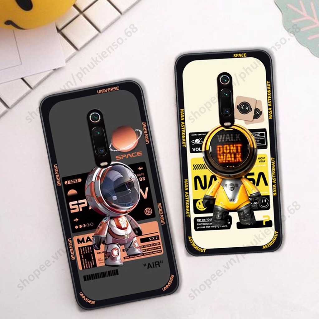 Ốp lưng Xiaomi Redmi K20 / MI 9T hình người máy, robot nasa đáng yêu dễ thương