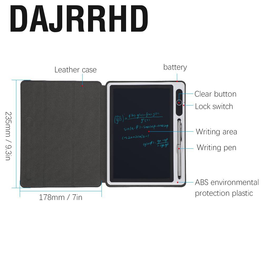 Dajrrhd LCD Handwriting Board Electronic Writing Tablet Blackboard Child's Hand Drawing