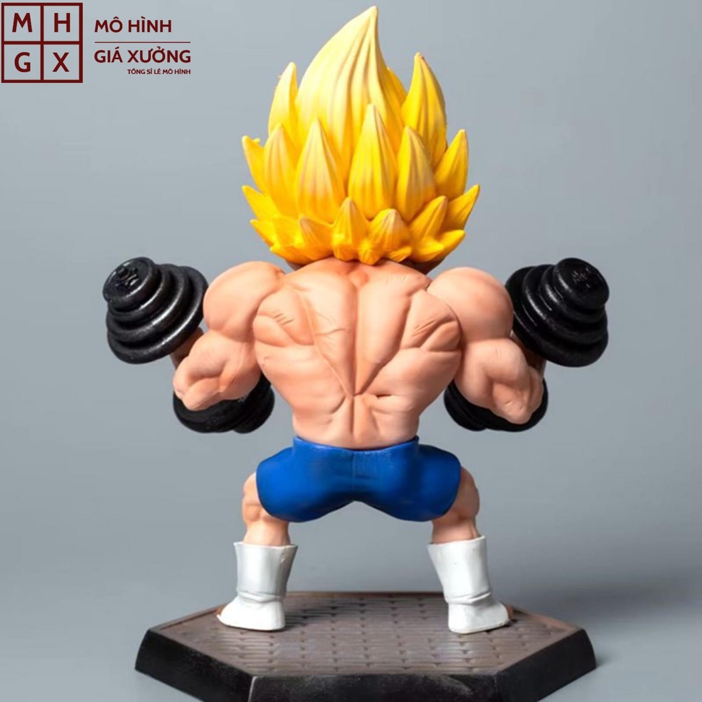Mô hình Dragon Balli - Vegata tập tạ Cực Ngầu - Cao 17cm - Nặng 400Gram - figure 7 Viên Ngọc Rồng - Mô Hình Giá Xưởng