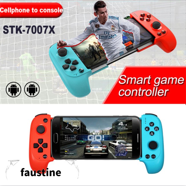 Wireless Bluetooth Game Controller Telescopic Gamepad Joystick for Samsung Xiaomi Huawei Android Phone PC