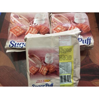 Bánh Biskitop sugar puff crackers