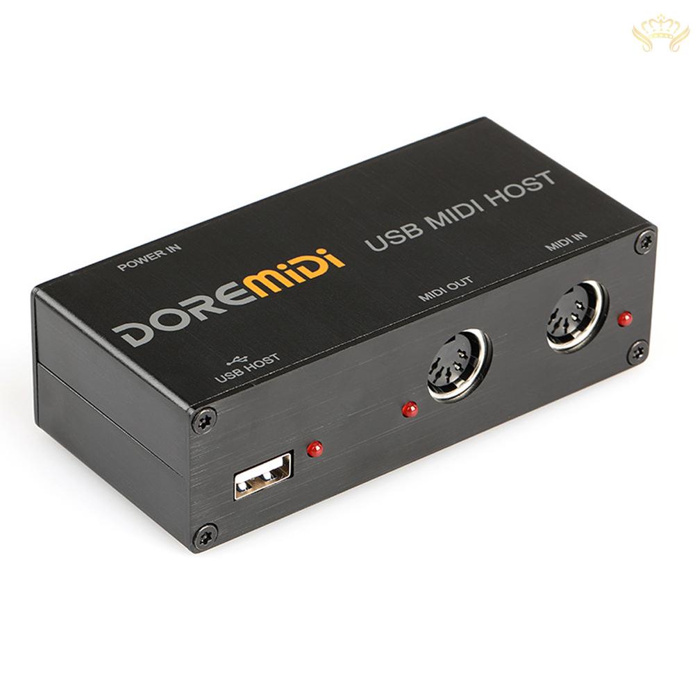 Máy Tạo Hiệu Ứng Âm Thanh MIDI Giao Diện USB Sang MIDI Cho Đàn Guitar Điện