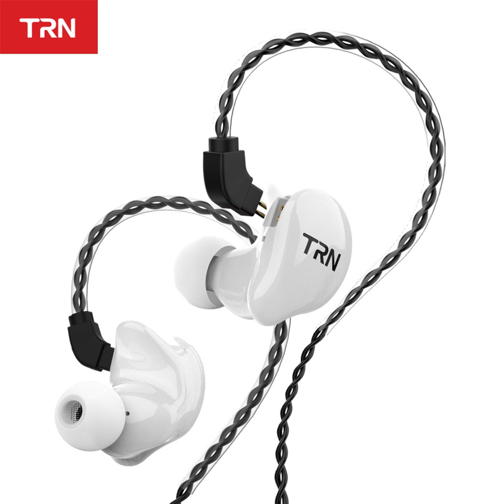 Tai nghe nhét tai TRN V10 2DD 2BA HIFI màn hình DH phong cách thể thao TRN V90 V20 V80 V30 AS10 T2