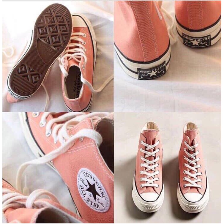 Giày Sneaker Nam Nữ Converse Pink High (fullbox+freeship)