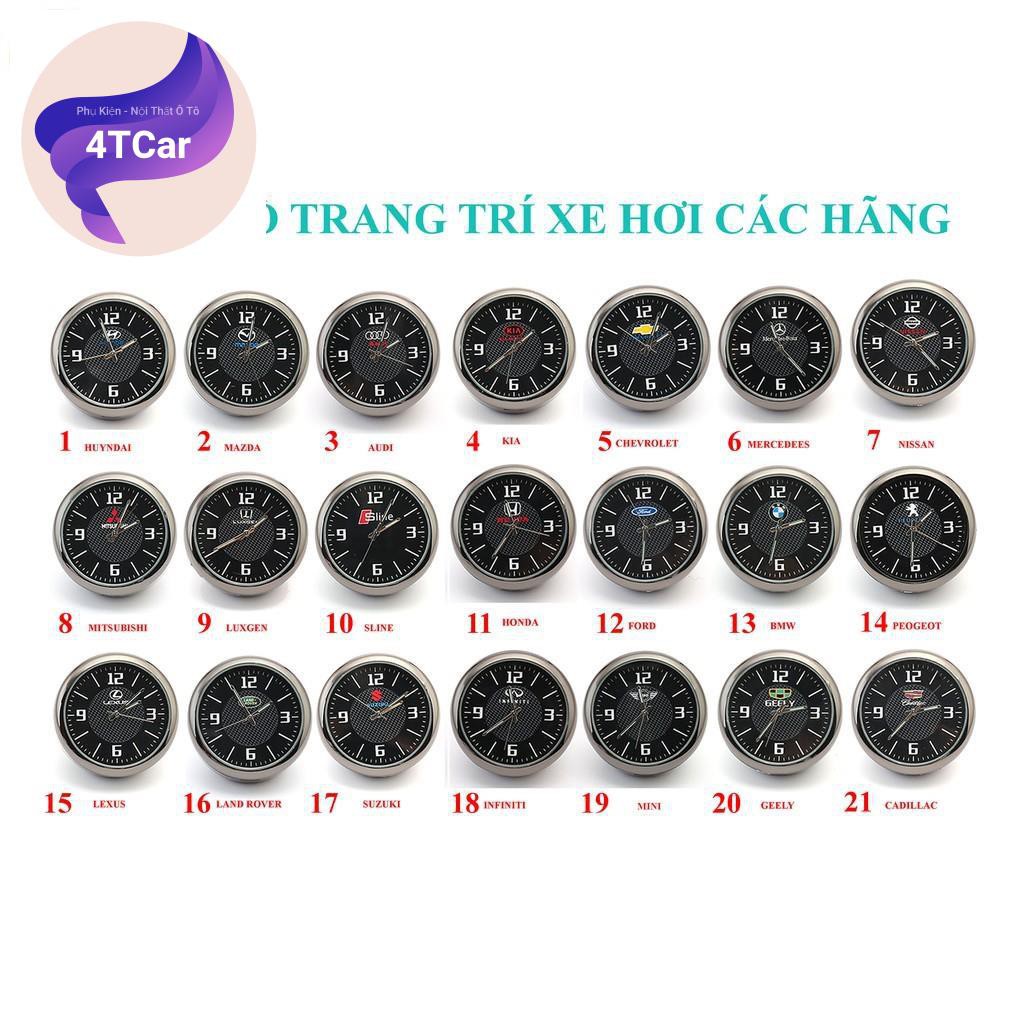 Đồng hồ gắn taplo trang trang trí xe hơi