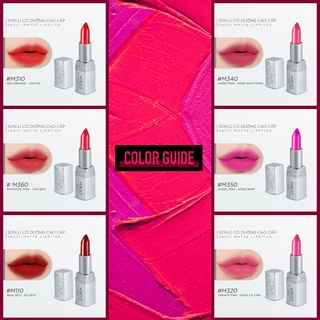 Son Lì Vacci Lipstick Matte Cao Cấp 3.5g - Chất Son Mịn Mượt, Lâu Phai & Lên Màu Chuẩn (Hàn Quốc)