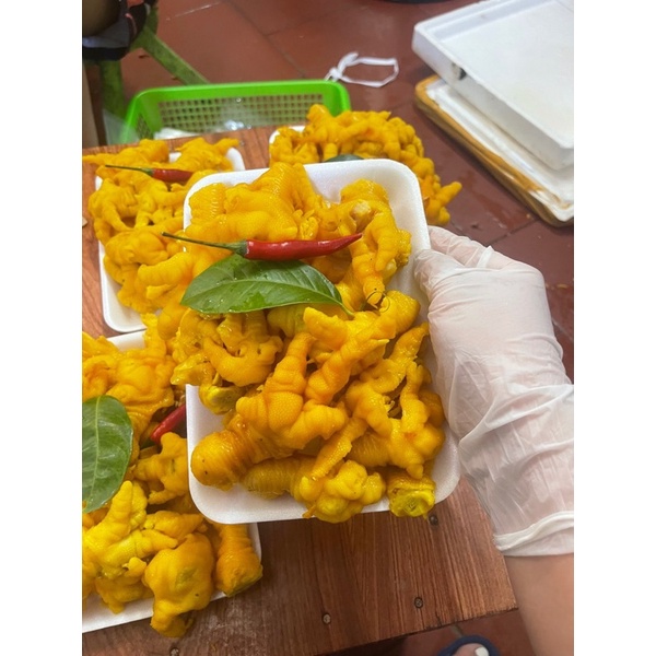 Chân gà rút xương ủ muối 500gr
