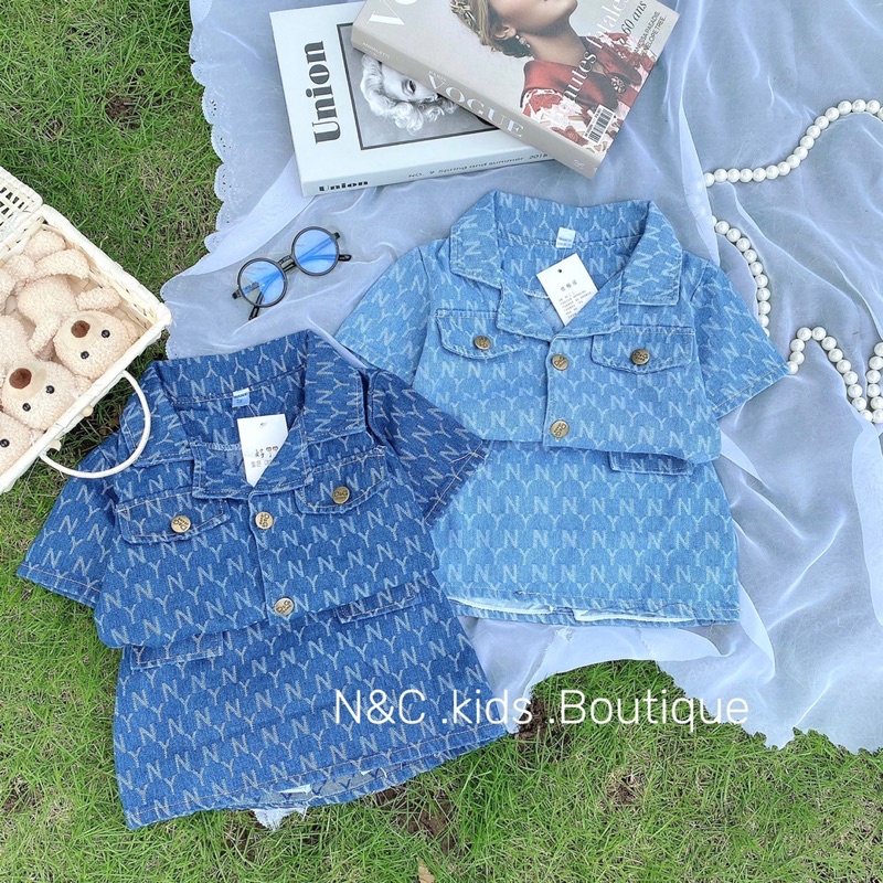 Bộ bò ny cho bé gái