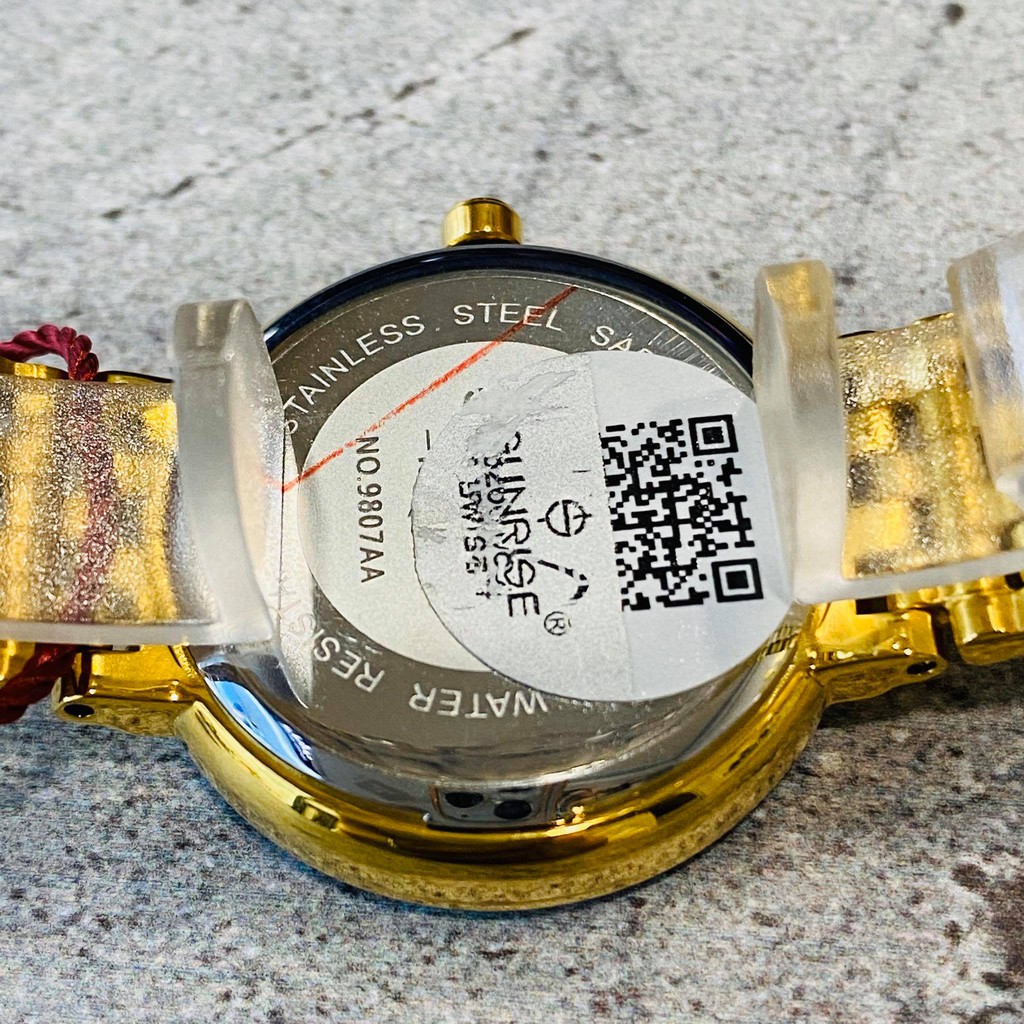 Đồng hồ Sunrise nữ chính hãng Nhật Bản L9807.AA.G.DD - kính saphire chống trầy - đín