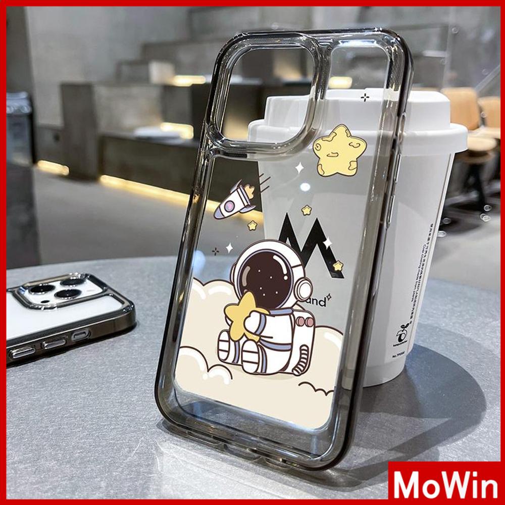 Ốp điện thoại acrylic HD in phi hành gia thích hợp cho iPhone 14 Pro Max 13 Pro Max 12 Pro Max 11 Pro Max xr xs max