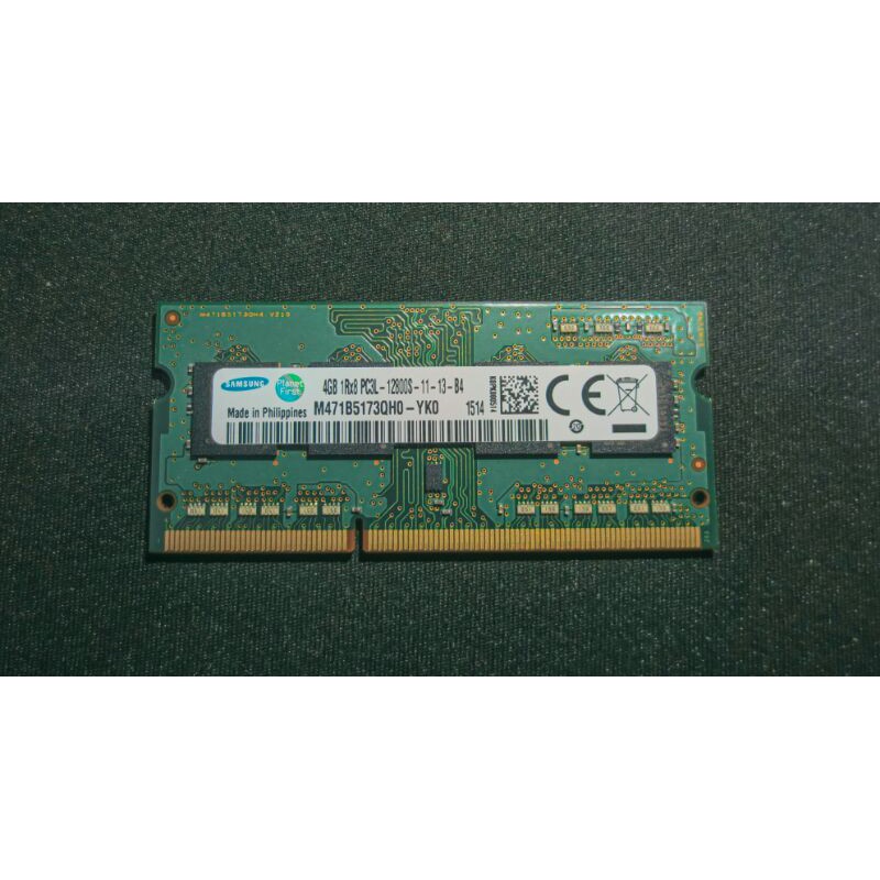 RAM DDR3L Laptop 4GB Samsung 1600MHz (PC3L 12800 SODIMM 1.35V)