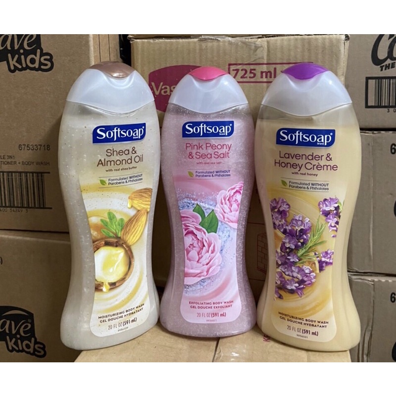 Sữa tắm Softsoap 591ml Mỹ