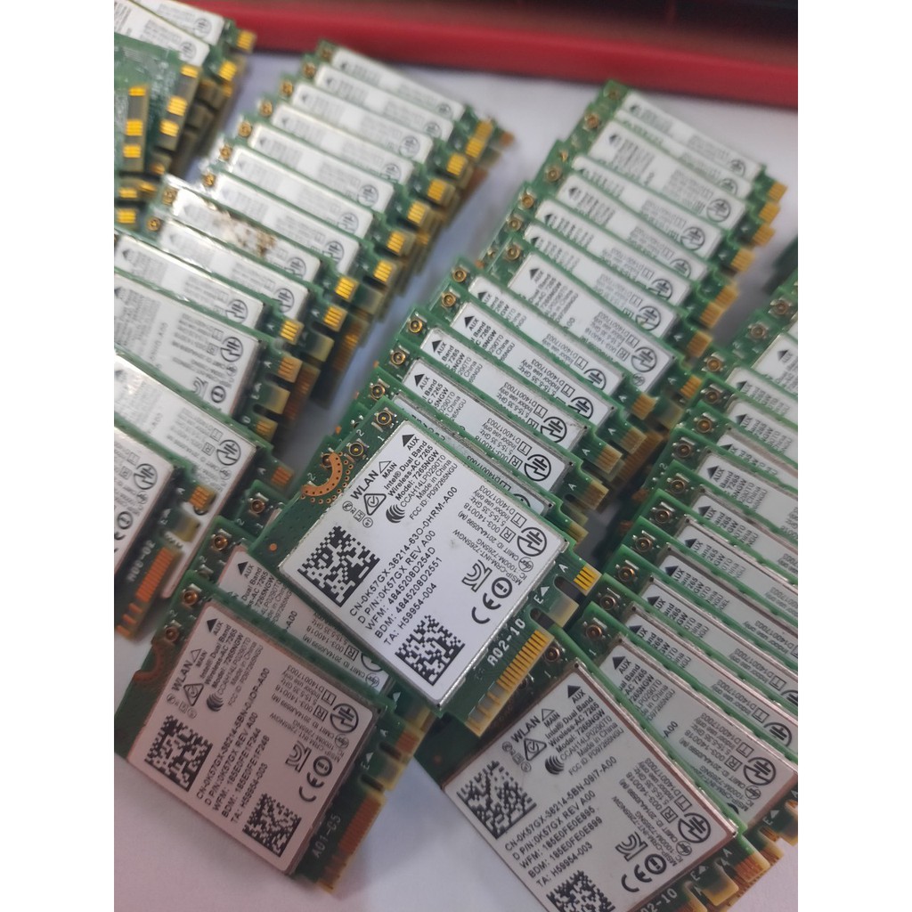 cạc wifi intel dual band wireless-AC 7265 băng tần kép