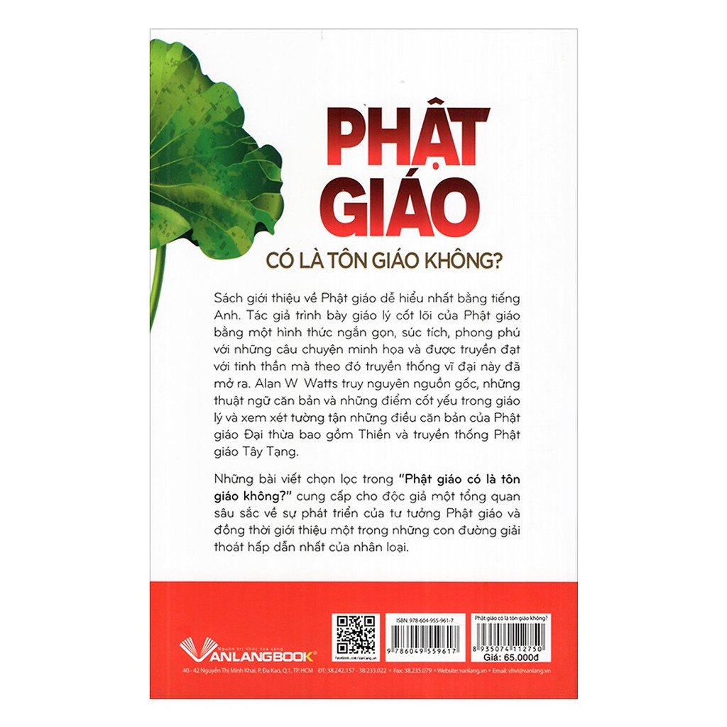 Sách - Phật Giáo Có Là Tôn Giáo Không?