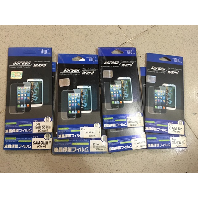 Miếng dán dẻo mặt kiếng Samsung đời cũ