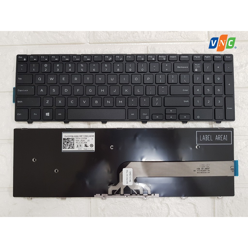 [Siêu Rẻ] Bàn phím laptop Dell Inspiron 15-3000 15 3000 5000 5542 0JTGGW