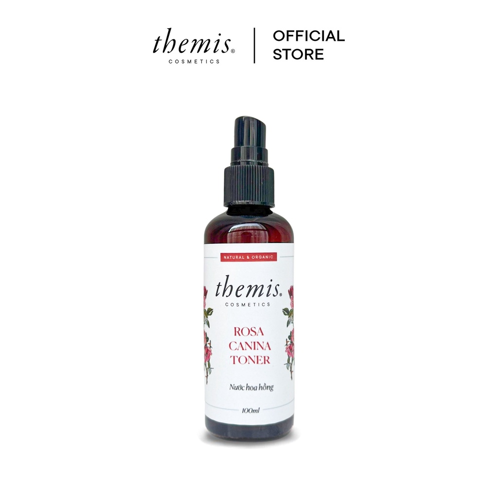 Nước hoa hồng dưỡng sáng, làm sạch sâu và cân bằng độ Ph cho da Themis Rosa Canina Toner 100ml