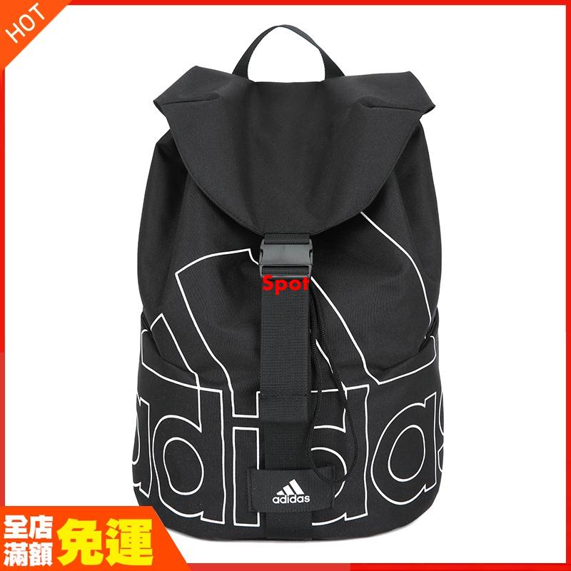 Adidas ❀ Balo Đeo Vai Sức Chứa Lớn Bằng Nylon Phong Cách Thể Thao Hàn Quốc