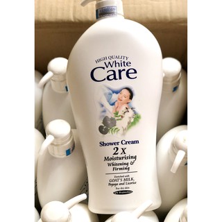 SỮA TẮM DƯỠNG ẨM, LÀM SÁNG DA WHITE CARE SHOWER CREAM 2X MOISTURISING WHITENING FIRMING