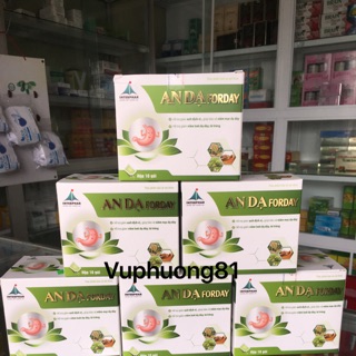 AN DẠ FORDAY- Bảo vệ niêm mạc dạ dày- giảm viêm loét dạ dày,  tá tràng- giảm axit dịch vị