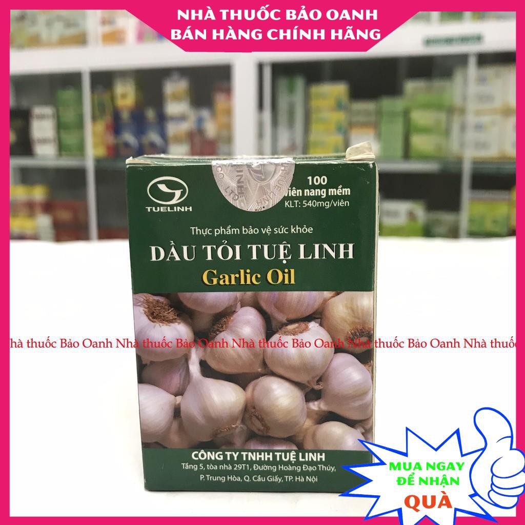 Dầu tỏi Tuệ Linh - Tăng sức đề kháng - Garlic oil