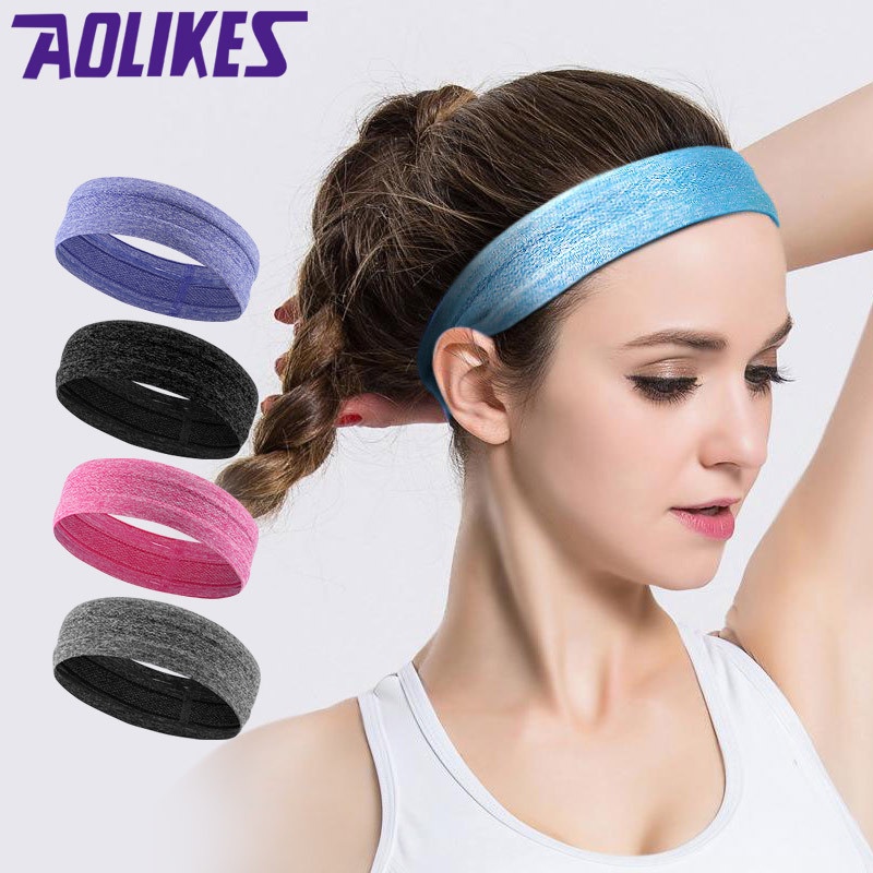 Băng Đô Thể Thao Nam Nữ, Headband AOLIKES HB/09 Thấm Mồ Hôi Tập Gym Bóng Chuyền Bóng Rổ Tennis Cầu lông Chạy Bộ Bóng Đá