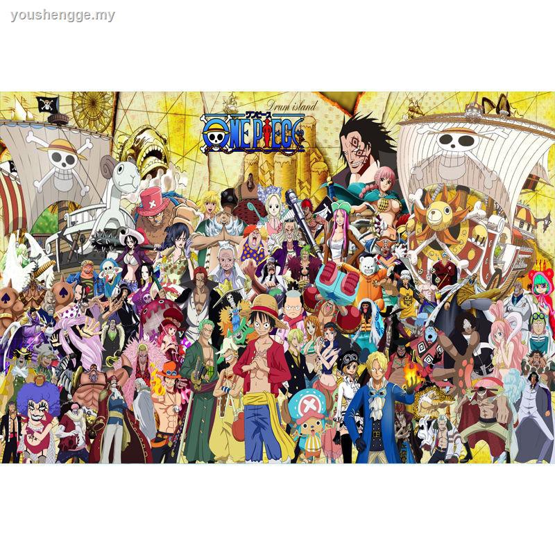 đồ chơi trẻ em Xếp Hình 1000 Mảnh Hình Nhân Vật Anime One Piece