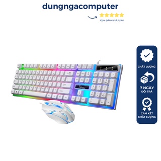 Bộ bàn phím, chuột gaming g21b led rgb