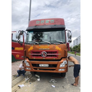 Chữ HÀN QUỐC phản quang , tem dán xe tải