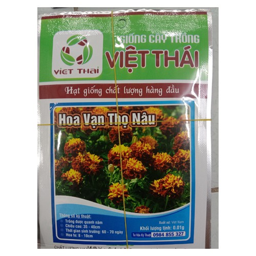 Các loại hạt giống hoa vạn thọ