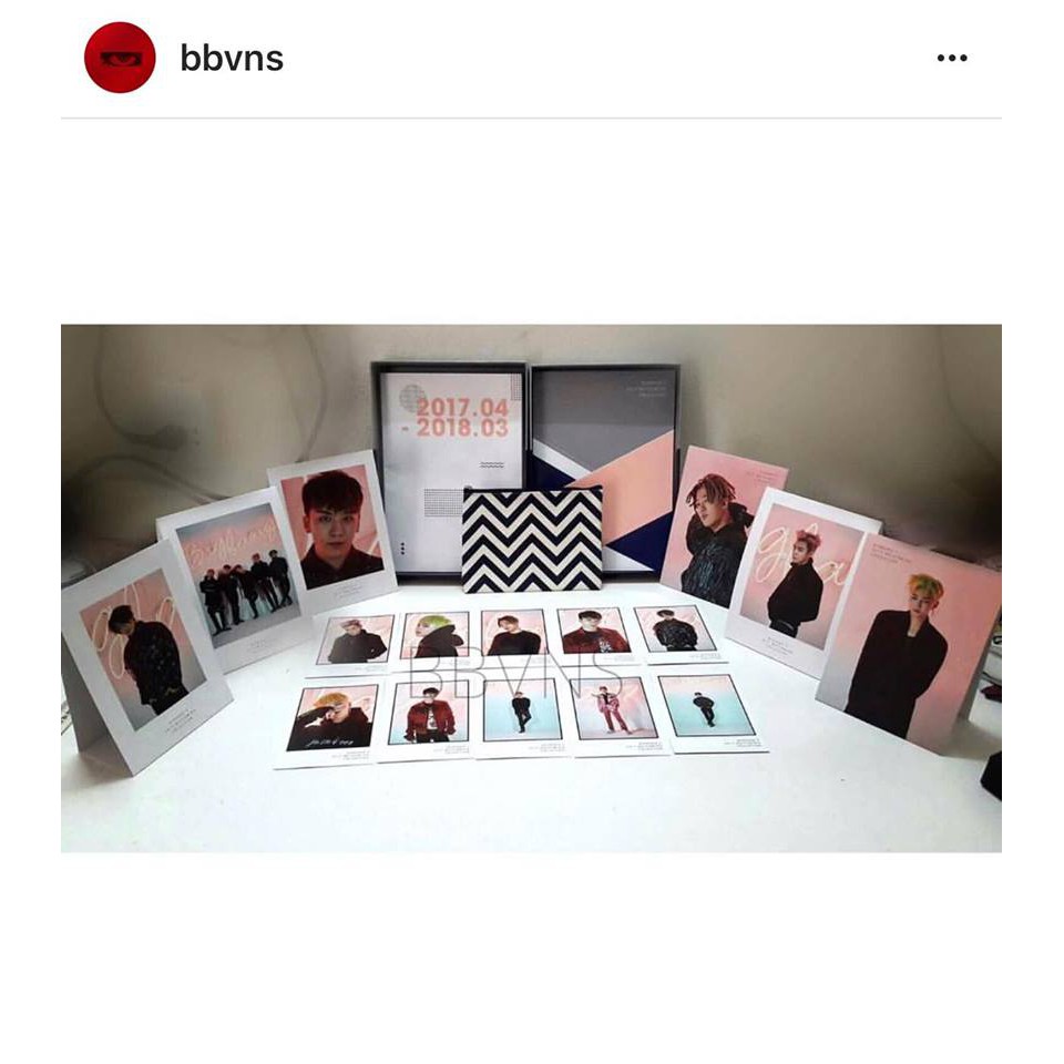 BIGBANG | WELCOMING COLLECTION 2017 (quà bán lẻ)