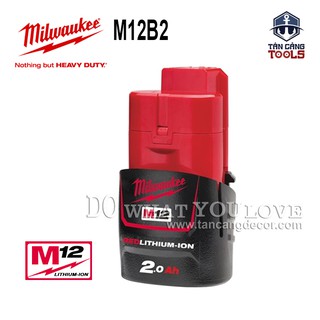 Pin 12V Milwaukee M12 REDLITHIUM-ION ( Nhiều Mã Sản Phẩm )