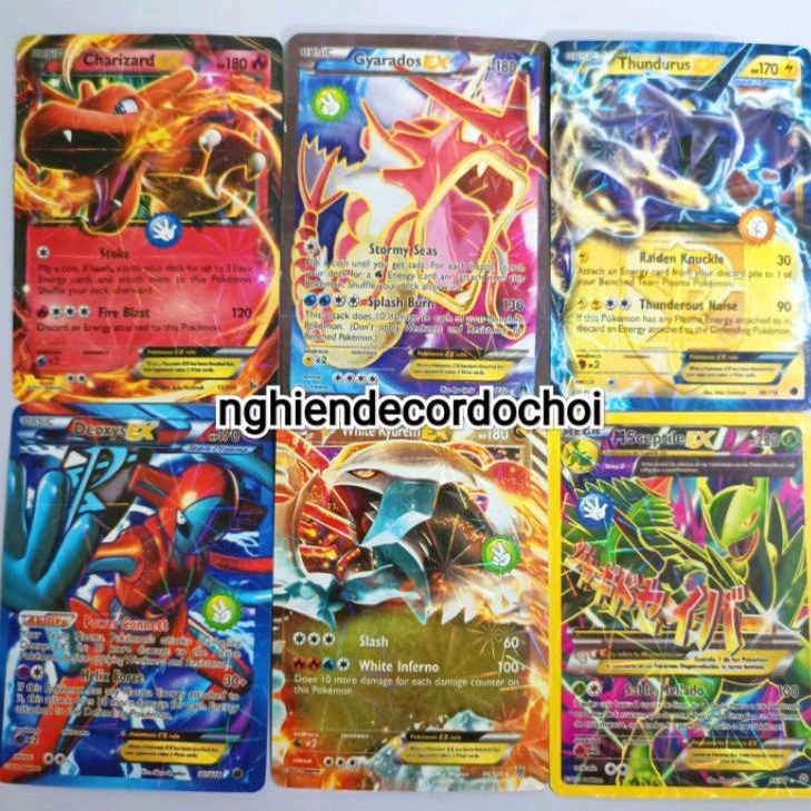 1 tấm Thẻ bài POKEMON EX siêu xịn . Tặng kèm bọc kiếng.