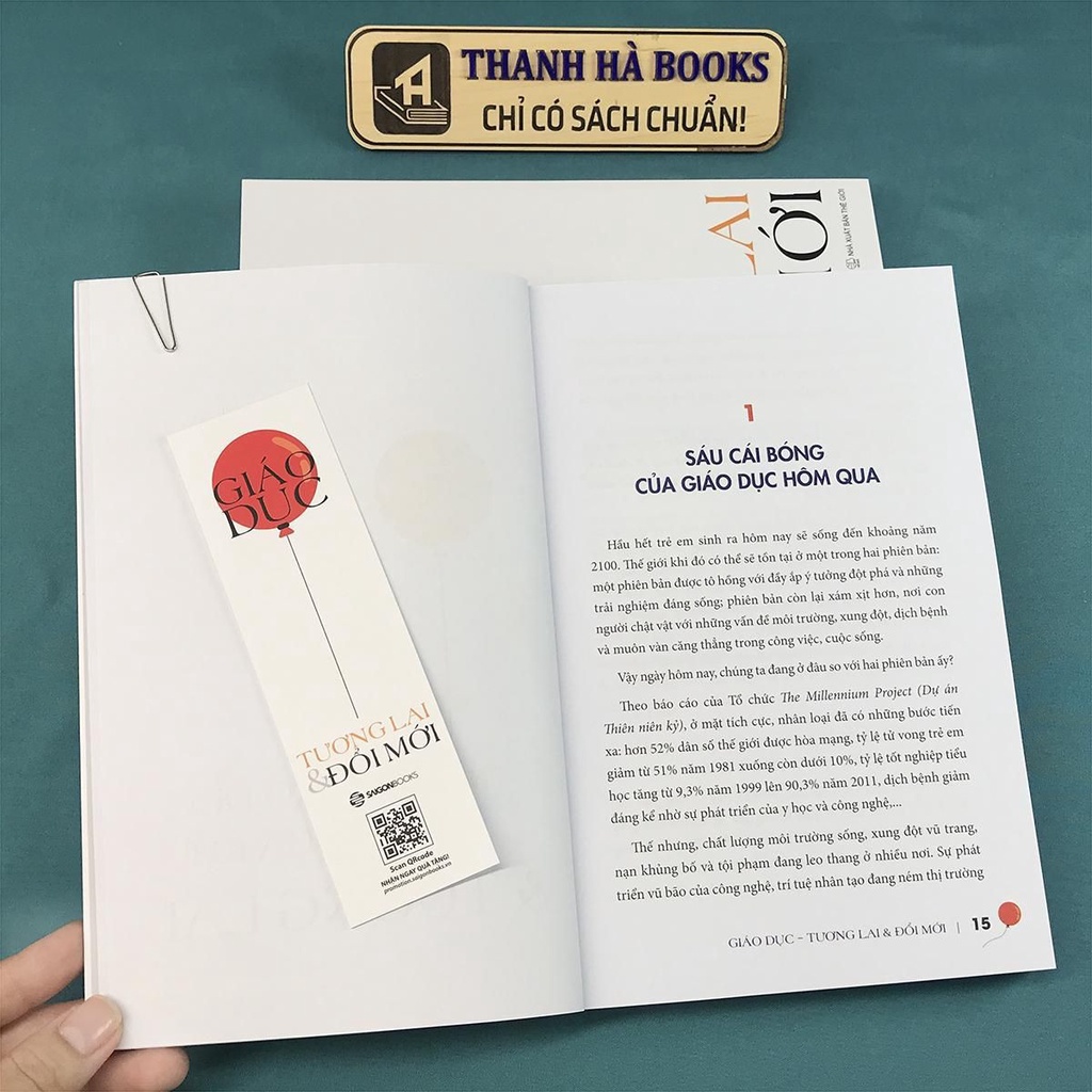 Sách - Giáo Dục, Tương Lai và Đổi Mới (Kèm Bookmark)