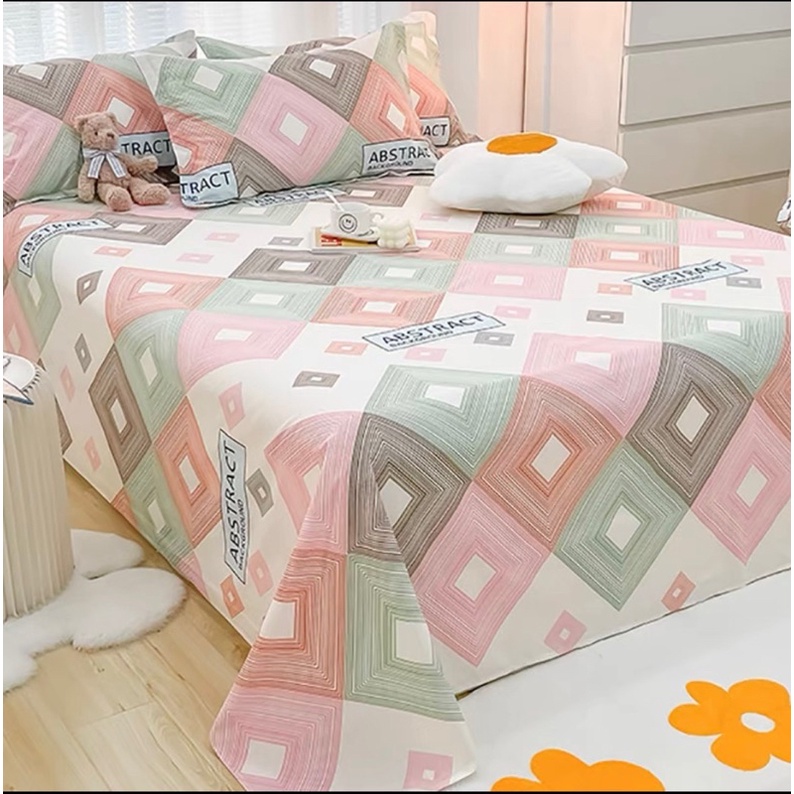 Ga Gối Cotton Living 100%cotton Hàng Nhập Khẩu Cao Cấp 3 Món Nhiều Mẫu Cute