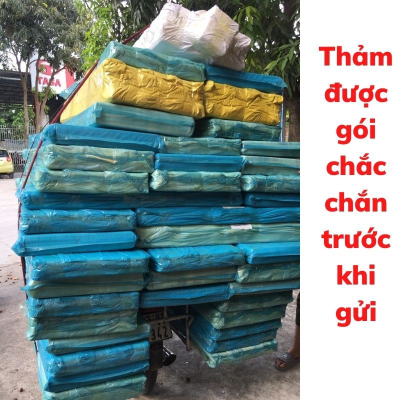 Thảm xốp xpe trải sàn cho bé, chiếu gấp gọn 2 mặt, tấm lót chống thấm cho bé tập bò kích thước 1m8 2m LOẠI 1