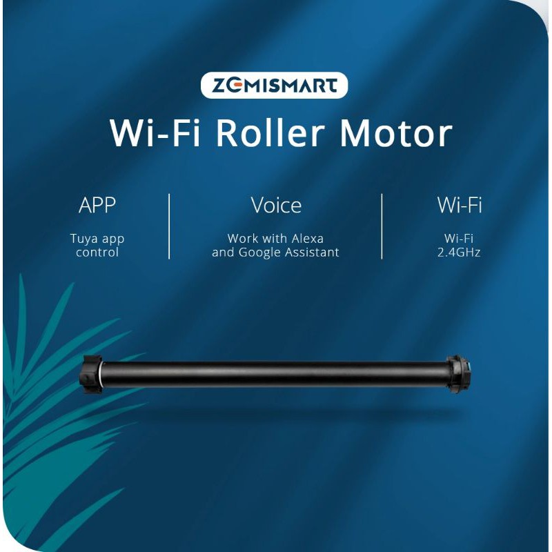 Động cơ rèm cuốn tự động Tuya Wifi / Zigbee, Mô tơ rèm cuốn Tuya Smartlife