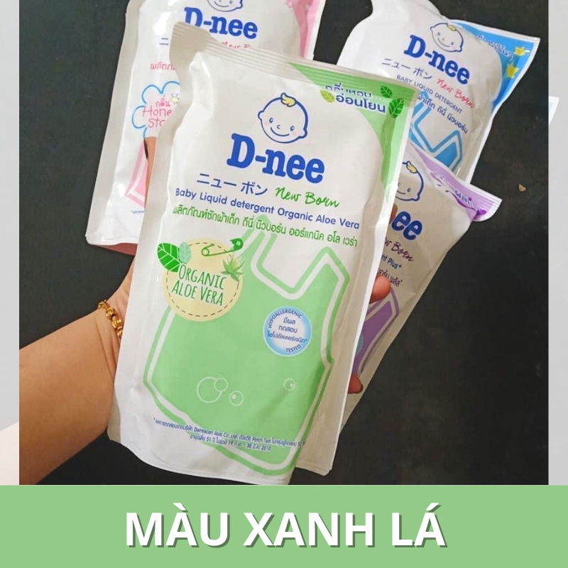 Nước Giặt Dnee, nước giặt quần áo cho bé CHÍNH HÃNG Túi 600-1400ml An Toàn Cho Trẻ Sơ Sinh - Khoaibaby