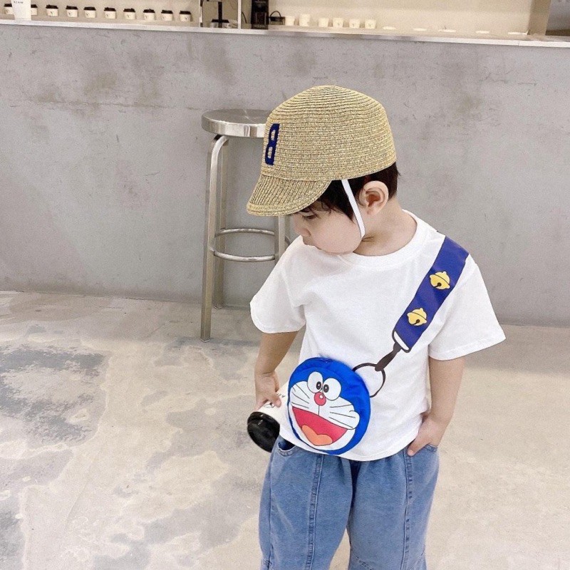 Bộ quần áo Doremon cho bé bộ doremon cho bé 8-18kg Củ khoai tây shop tặng kèm mũ MUA 1 ĐƯỢC 4