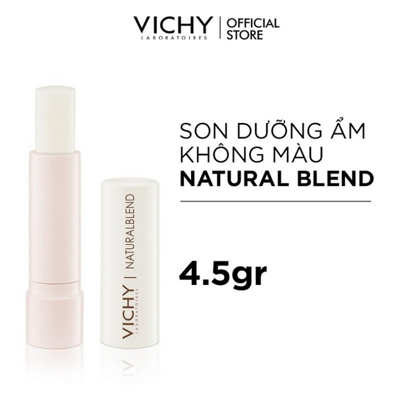 [CHÍNH HÃNG] Vichy Son Dưỡng Môi Không Màu Natural Blend Hydrating Lip Balm 4,5g