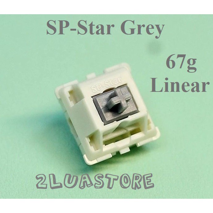 Switch SP-Star Polaris (Haze) Purple | Grey | White | Yanyu | Red-Blue | Duck thay thế cho bàn phím cơ - 5 pin