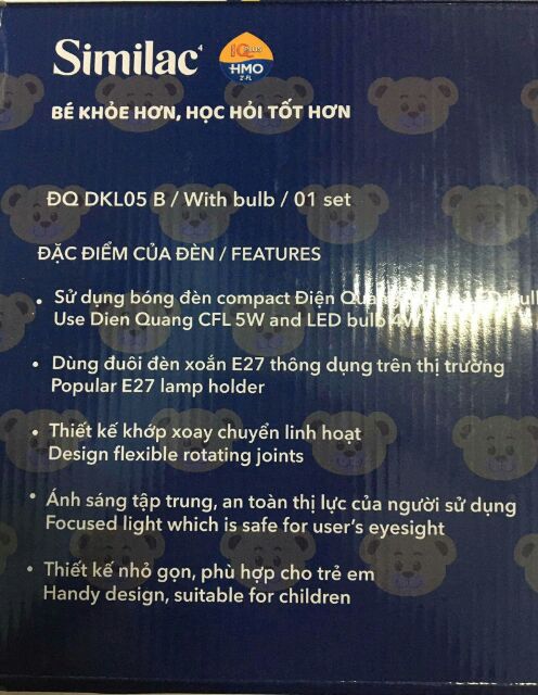 Đèn bàn bảo vệ thị lực cho bé Điện Quang