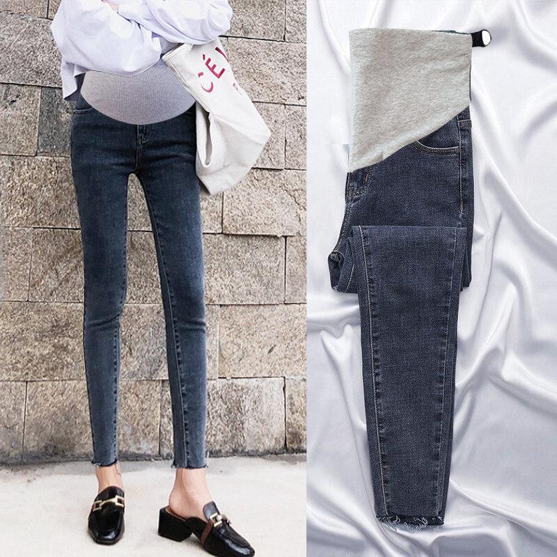  Quần Jeans Lưng Cao Thời Trang Cho Mẹ Bầu