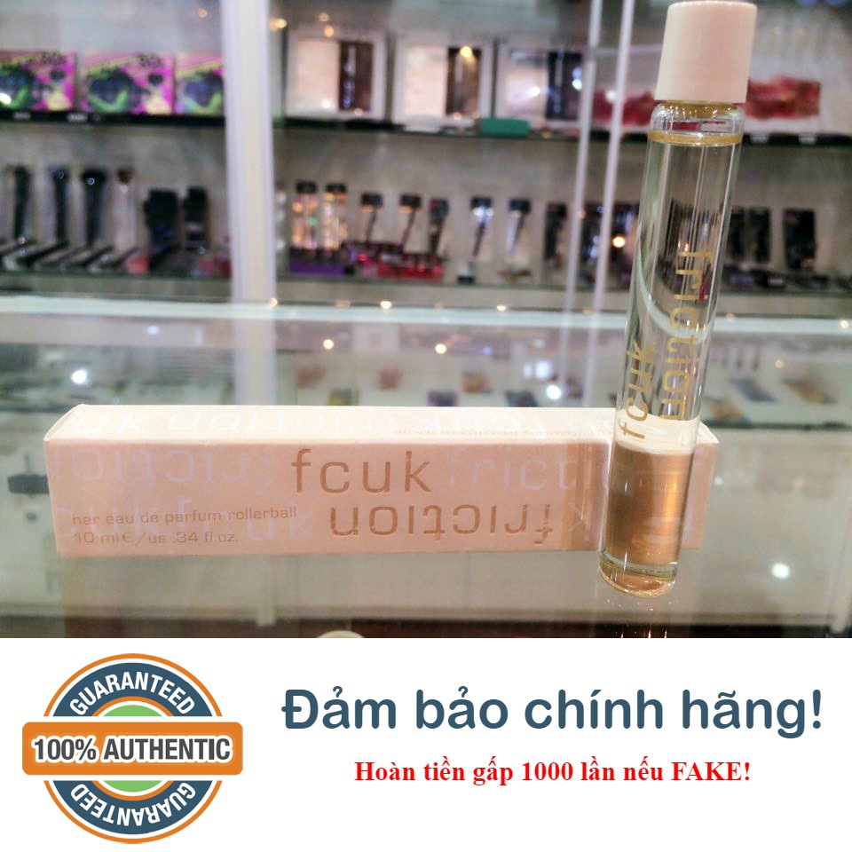 Nước hoa nữ Giá Rẻ - Nước hoa nữ Cao Cấp FCUK Friction EDP (10ml) - Hàng nhập khẩu chính hãng 100% Authentic!